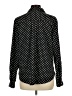 Adrienne Vittadini Polka Dots Black Long Sleeve Blouse Size L - photo 2