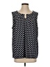 Jones Studio Polka Dots Black Sleeveless Blouse Size XS - photo 1