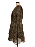 MNG 100% Polyester Animal Print Brown Cocktail Dress Size 6 - photo 5