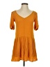 ASOS 100% Viscose Orange Short Sleeve Blouse Size 00 - photo 1