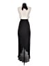 Lush Stripes Black Cocktail Dress Size S - photo 2