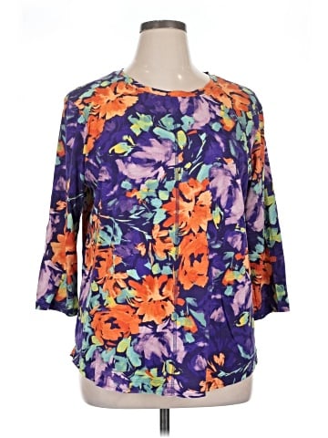 Westbound 3/4 Sleeve Blouse (view 1)