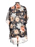 Emory Park 100% Polyester Blue Kimono Size L - photo 2