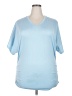 Shein Curve Blue Active T-Shirt Size 2X - photo 1