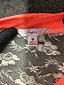 Candie's 100% Polyester Color Block Orange Long Sleeve Blouse Size M - photo 7