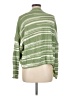Shein 100% Acrylic Stripes Green Pullover Sweater Size 6 - photo 2