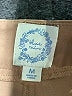 Blue Rain 100% Polyester Solid Tan Khaki Shorts Size M - photo 3