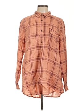 Free People Long Sleeve Button Down Shirt