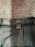 J.Crew 100% Polyurethane Solid Black Formal Skirt Size 2 - photo 4
