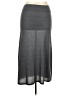 Lyss Loo Solid Gray Casual Skirt Size 3X - photo 1