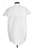 Zara White Short Sleeve Button-Down Shirt Size L - photo 2