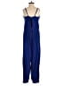 Hunter Bell 100% Polyester Color Block Blue Jumpsuit Size 0 - photo 2