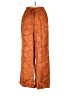 L Space 100% Viscose Paisley Brown Casual Pants Size XS - photo 1