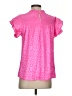 Unbranded Pink Short Sleeve Blouse Size S - photo 2