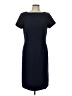 Worthington 100% Polyester Solid Black Casual Dress Size 12 (tall) - photo 1