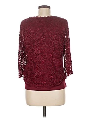 Roz & Ali 3/4 Sleeve Blouse (view 2)