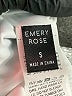 Emery Rose 100% Polyester Metallic Silver Short Sleeve T-Shirt Size S - photo 7