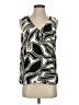 Nine West 100% Polyester Ivory Sleeveless Blouse Size S - photo 1
