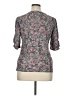 Como Blu Tweed Gray 3/4 Sleeve Blouse Size XL - photo 2