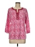Cathy Daniels Pink 3/4 Sleeve Blouse Size M - photo 1