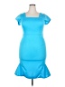 Unbranded Blue Cocktail Dress Size XXL - photo 1