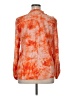 Ruby Rd. 100% Rayon Orange 3/4 Sleeve Blouse Size XL - photo 2