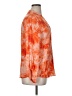 Ruby Rd. 100% Rayon Orange 3/4 Sleeve Blouse Size XL - photo 4