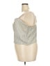 Forever 21 Plus Gray Sleeveless Blouse Size 3X - photo 5