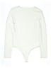nuuds 100% Nylon Ivory Bodysuit Size S - photo 2