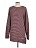 Unbranded Chevron-herringbone Burgundy Pullover Sweater Size L - photo 2
