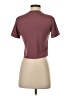 Unbranded Burgundy Short Sleeve Top Size S - photo 2