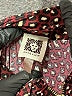 Anne Klein Polka Dots Burgundy Long Sleeve Blouse Size S - photo 7