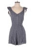 American Eagle Outfitters 100% Viscose Chevron-herringbone Gray Romper Size S - photo 1