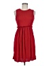 Shein 100% Polyester Solid Red Casual Dress Size 6 - photo 1