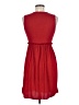 Shein 100% Polyester Solid Red Casual Dress Size 6 - photo 2