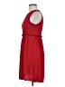 Shein 100% Polyester Solid Red Casual Dress Size 6 - photo 5