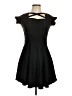 Assorted Brands Argyle Black Cocktail Dress Size L (estimated) - photo 1