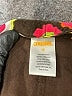 Gymboree 100% Cotton Floral Black Brown Skirt Size 12 - photo 3