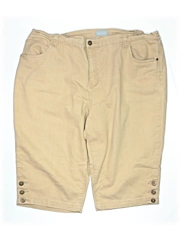 Liz & Me Khaki Shorts (view 1)