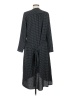 Gap 100% Polyester Black Kimono Size M - photo 2