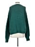 Free People Solid Green Pullover Sweater Size S - photo 2