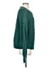 Free People Solid Green Pullover Sweater Size S - photo 4