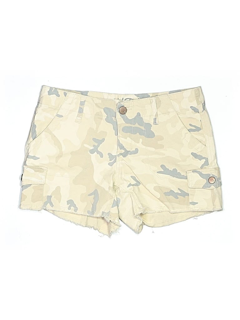 Pre-owned Faded Glory Khaki Shorts In Gold