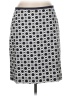 Talbots Print White Casual Skirt Size 8 - photo 1