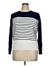 Kim Rogers 100% Cotton Stripes Blue Pullover Sweater Size XL (petite) - photo 1