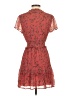 Paige 100% Polyester Paisley Red Casual Dress Size XS - photo 2