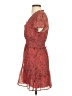 Paige 100% Polyester Paisley Red Casual Dress Size XS - photo 5
