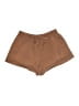 Ekouaer Chevron-herringbone Brown Shorts Size L - photo 1