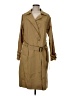 Current Air 100% Cotton Tan Trenchcoat Size M - photo 1