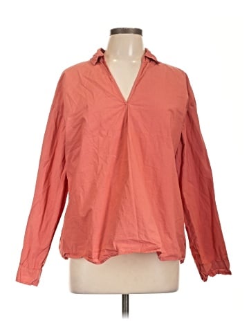 Velvet Long Sleeve Blouse (view 1)